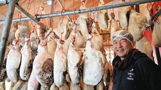 ＜食卓ものがたり＞熟成追求　国産のうまみ　生ハム（長野県長和町）