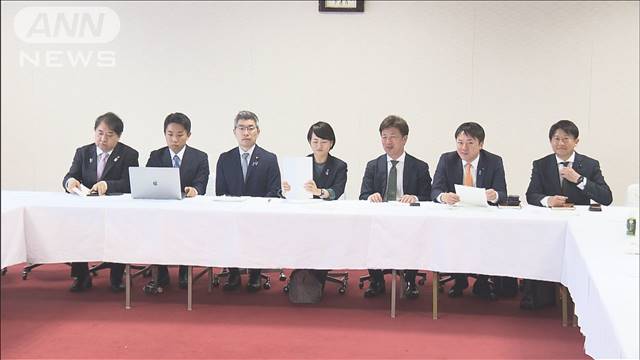 自民青年局　不適切懇親会を受けて再発防止策を協議「複数で計画」案も