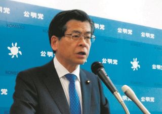 衆院東京15区補選めぐり公明・石井幹事長「静観中」　党の対応方針非公表も示唆