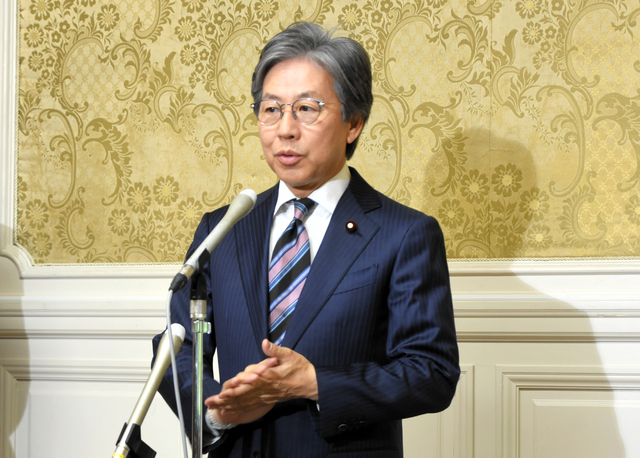 立憲・安住氏、岸田首相の米議会演説に「裏金問題に決着つければ…」