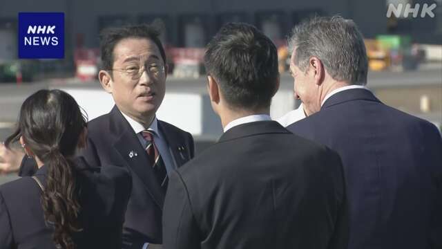 岸田首相 トヨタが建設中の工場など視察 “米経済貢献を発信”