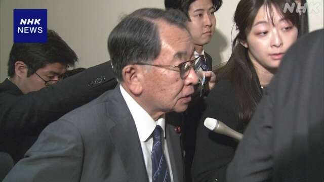 自民党 塩谷元文科相の離党勧告処分の再審査認めず 処分が確定