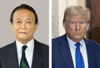 トランプ氏との会談調整　自民麻生氏、22日から訪米