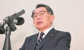 自民を離党の塩谷立氏「現実、内閣支持率も上がらない」…首相主導の処分に不満あらわ　記者会見やりとり詳報