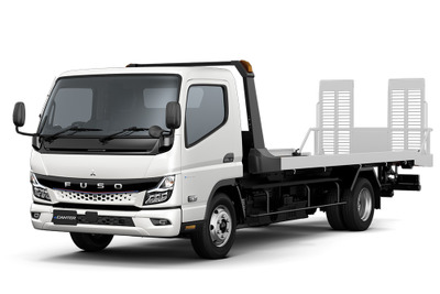 三菱ふそう、キャリアカー仕様のeキャンター新型など展示予定…ジャパントラックショー2024