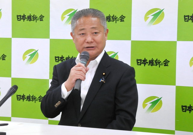 維新・馬場代表「立憲が野党第一党では日本は良くならない」