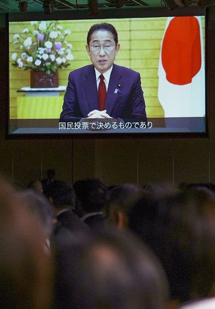 改憲発議、岸田首相「政治の責任」＝立民、条文化けん制