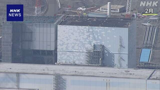 福島第一原発2号機 配管内の堆積物の除去作業を完了 東京電力