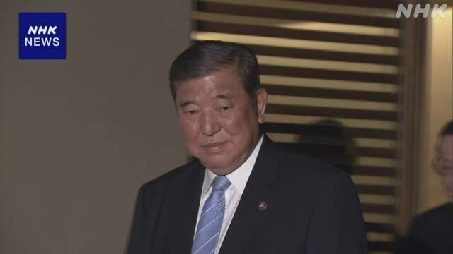 自民・石破元幹事長 小泉元総理らの会合に出席