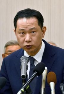 自民・二階氏の三男、出馬表明　衆院選、裏金に「責任負う」