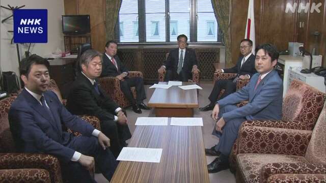 立民と国民幹部 政治資金規正法改正めぐり会談 法案内容で合意