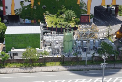大阪・関西万博で排出された生ごみからメタン合成へ　大阪ガス