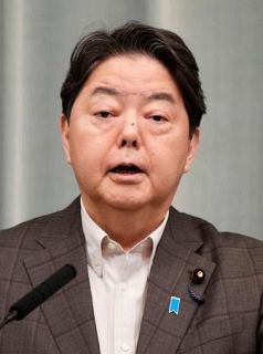 林官房長官「外相職務果たして」　上川氏の静岡知事選発言撤回