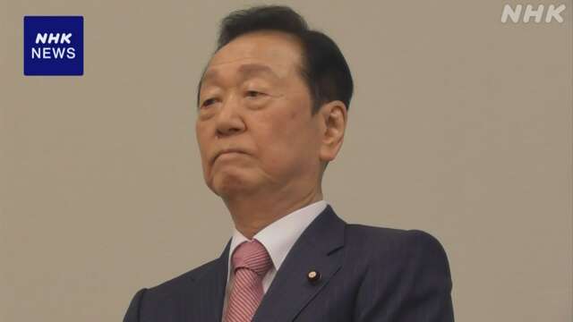 立民 小沢氏 政治資金パーティーや企業・団体献金の禁止に反対