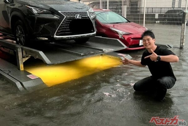 愛車を水没させたラリースト新井大輝が協力！　5月25日（土）はこだま防災フェスへGO！