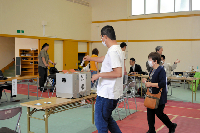 静岡知事選、投票進む　午後2時時点の投票率は21.07％