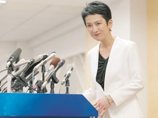 蓮舫氏、神宮外苑再開発問題は「都民の声を聞く」　東京都知事選は無所属で出馬「予算を見直す」