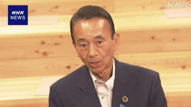 静岡県知事選挙 当選の鈴木康友氏 “現状把握し早急に議論を”