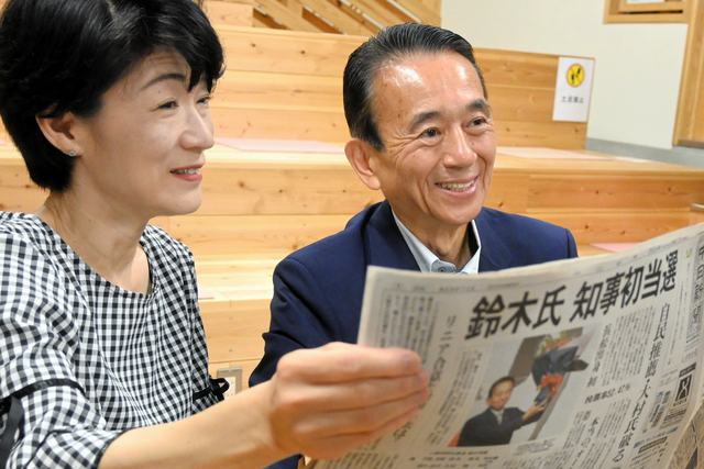 国政の影響「反映されなかったのでは」　静岡県知事選初当選の鈴木氏