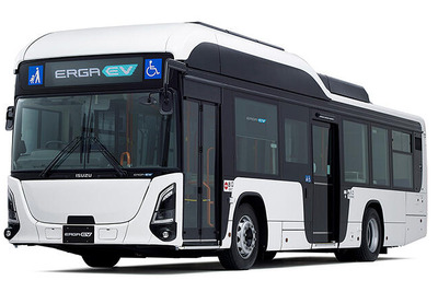 いすゞがBEV路線バス『エルガEV』を発売---フルフラットフロア