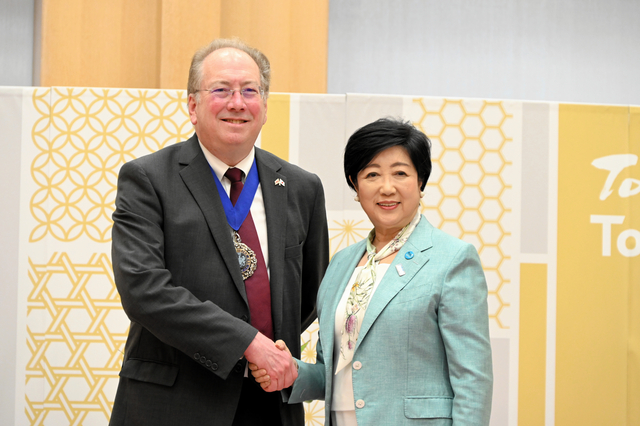 東京を国際金融都市へ　小池知事とシティー・オブ・ロンドン首長会談