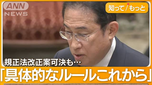 規正法改正案が衆院委で可決も…岸田総理「具体的ルールこれから」自民党内からも不満