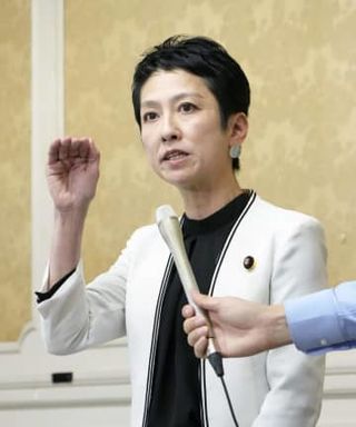 蓮舫氏「人生最大の決断」　同僚に都知事選出馬を報告