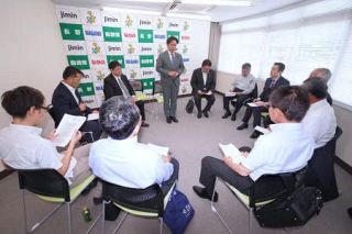 自民・長野県連、首相退陣要求　「執行部の顔触れ一新を」