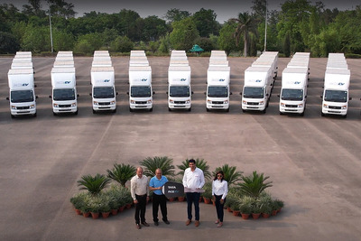 EVトラック100台以上納入へ、目標は500台…タタモーターズがマジェンタモビリティとの提携を強化