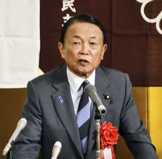 麻生氏「禍根残す改革は駄目」　規正法改正巡り、首相に不満か