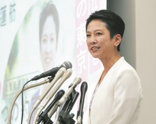 【速報中】神宮外苑再開発「見直して、大切な緑を守る」　蓮舫氏が公約発表　東京都知事選