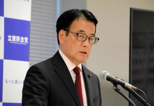 立憲幹事長「安倍派幹部にもう１回話聞かねば」事務局長の法廷発言で