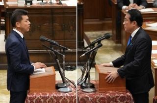 夫婦別姓導入巡り応酬、党首討論　立民・共産要求、岸田首相慎重