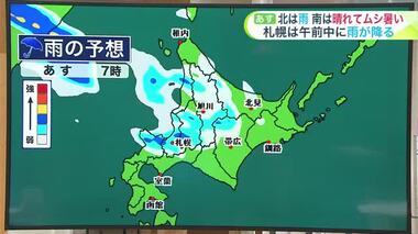 北海道【菅井さんの天気予報 619(水)】青空は続かず…あすは広範囲で雨　札幌は通勤・通学の時間帯は傘が必要に