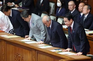 内閣不信任案を否決＝通常国会、２１日に事実上閉幕