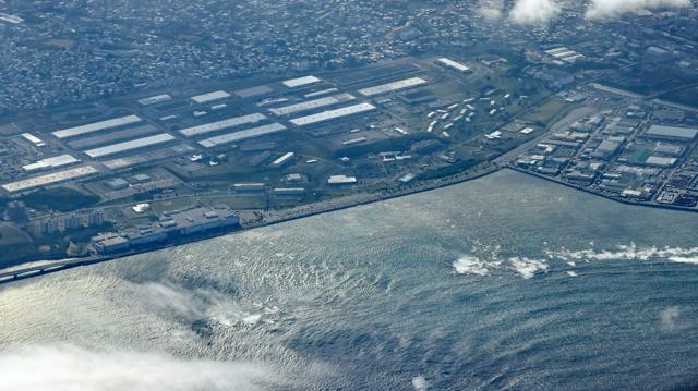 浦添沖で7月にもボーリング開始　那覇軍港移転へ向け調査本格化