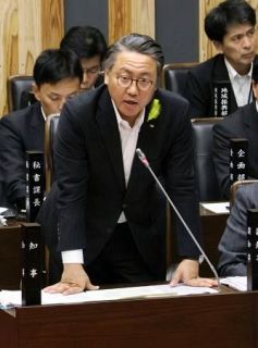 長崎知事、政治資金報告書訂正へ　県議からの借入金を寄付に