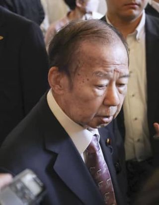 自民総裁選「開幕早過ぎ」　二階元幹事長が苦言