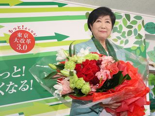 小池氏が都知事３選＝石丸、蓮舫氏ら破る―保育無償「制度設計を推進」