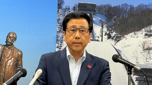 長谷川岳議員の面談1分打ち切り　札幌市長「目的達成できず遺憾」