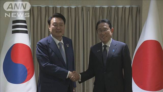 日韓首脳会談 北朝鮮情勢に憂慮　「緊密な連携」で一致