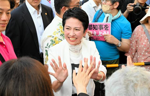 蓮舫氏「今は国政選挙は考えていない」　都知事選振り返る動画配信で