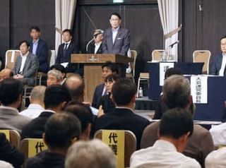 自民総裁選、月末に選管委設置　渡海政調会長「選挙費用を抑制」