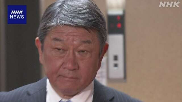 自民 茂木幹事長 “仲間の議員らの期待感じる” 総裁選に意欲