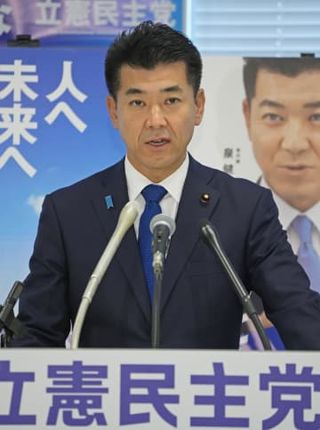 「立民政権は改憲優先度低い」　泉代表、国民・玉木氏に伝達