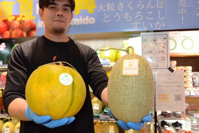 メロンなのにスイカの食感、レモンの酸味…札幌で新フルーツ食べ比べ