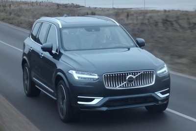 ボルボ『XC90』の2024年モデル、米IIHSで最高の安全性評価