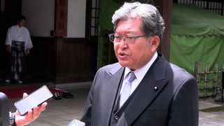 【動画】萩生田氏、首相退陣「申し訳ない」