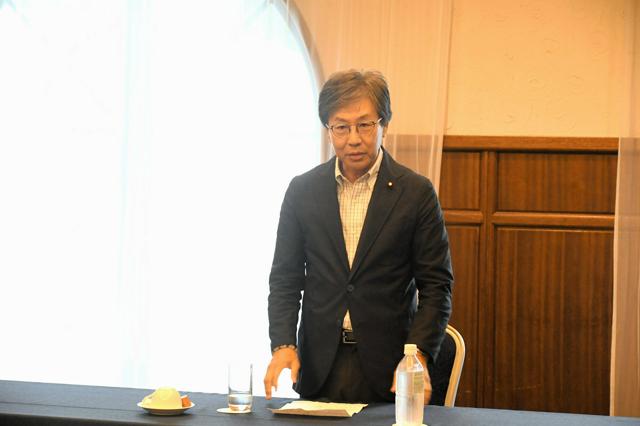 立憲・安住氏「自民新総裁の仕事は裏金議員を国会に出すこと」