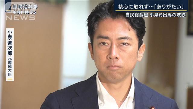 “憲法改正”掲げ小泉氏“参戦”構図に変化も…活発化する自民党総裁選